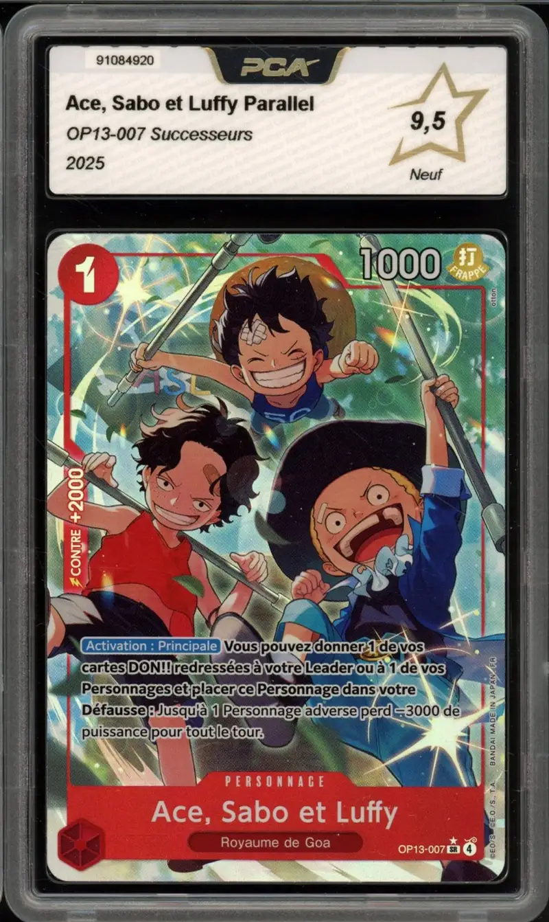 PCA 9.5 Ace, Sabo et Luffy