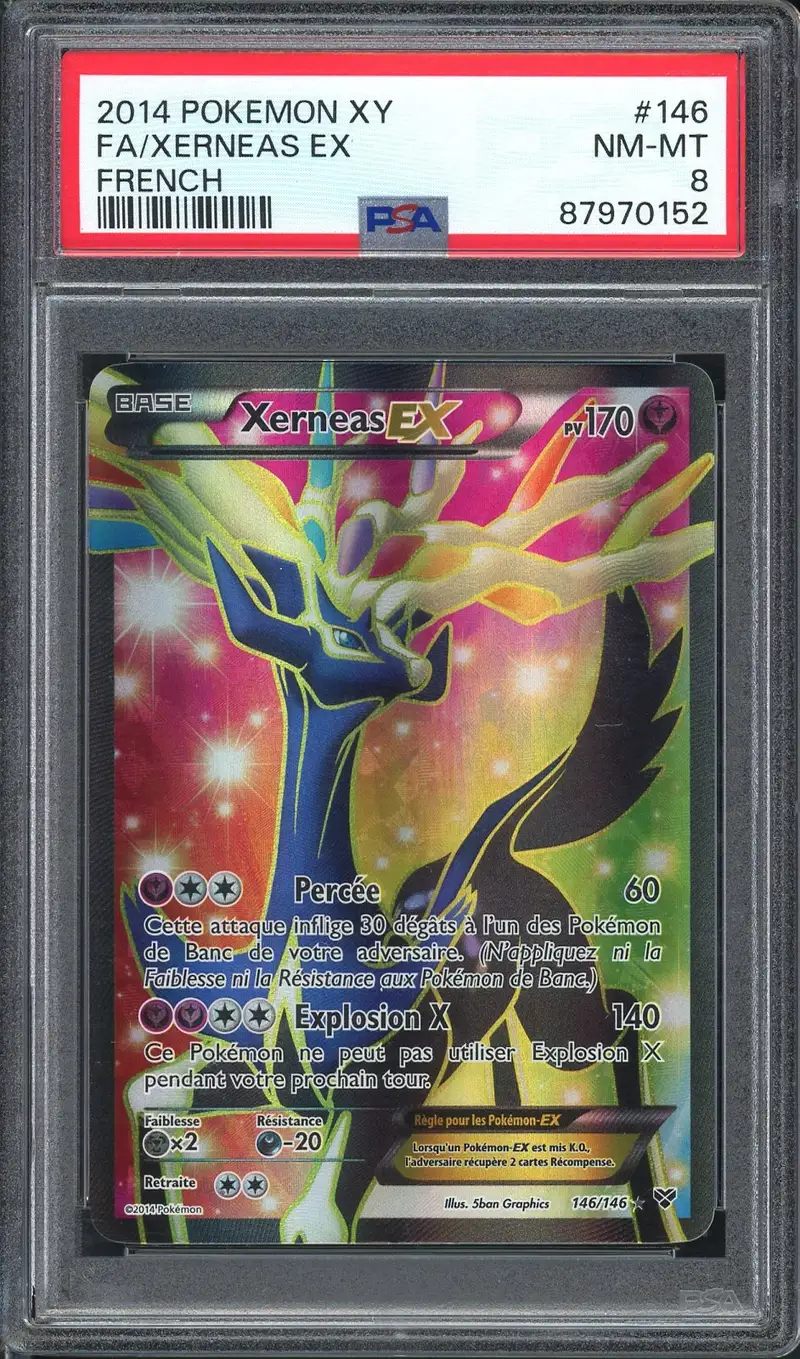 PSA 8 Xerneas Ex