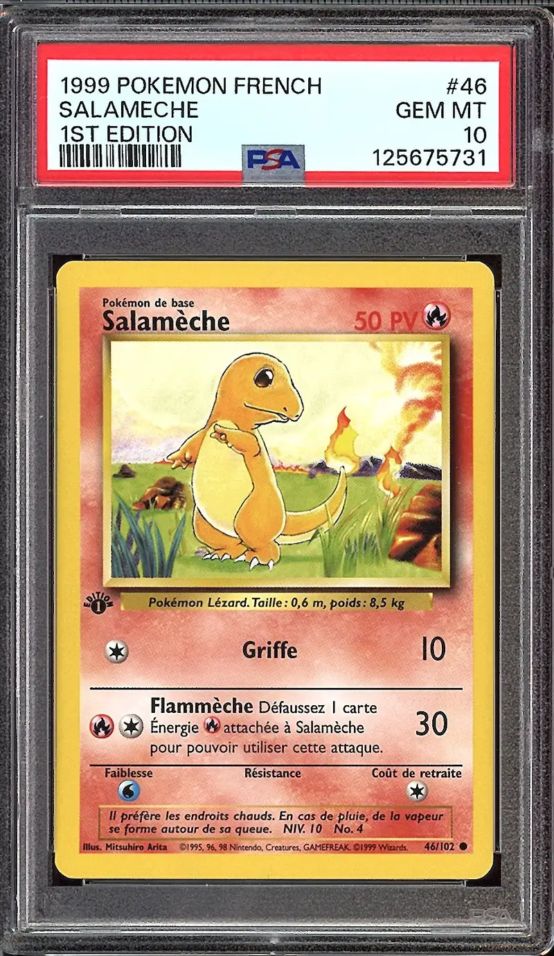 PSA 10 Salamèche