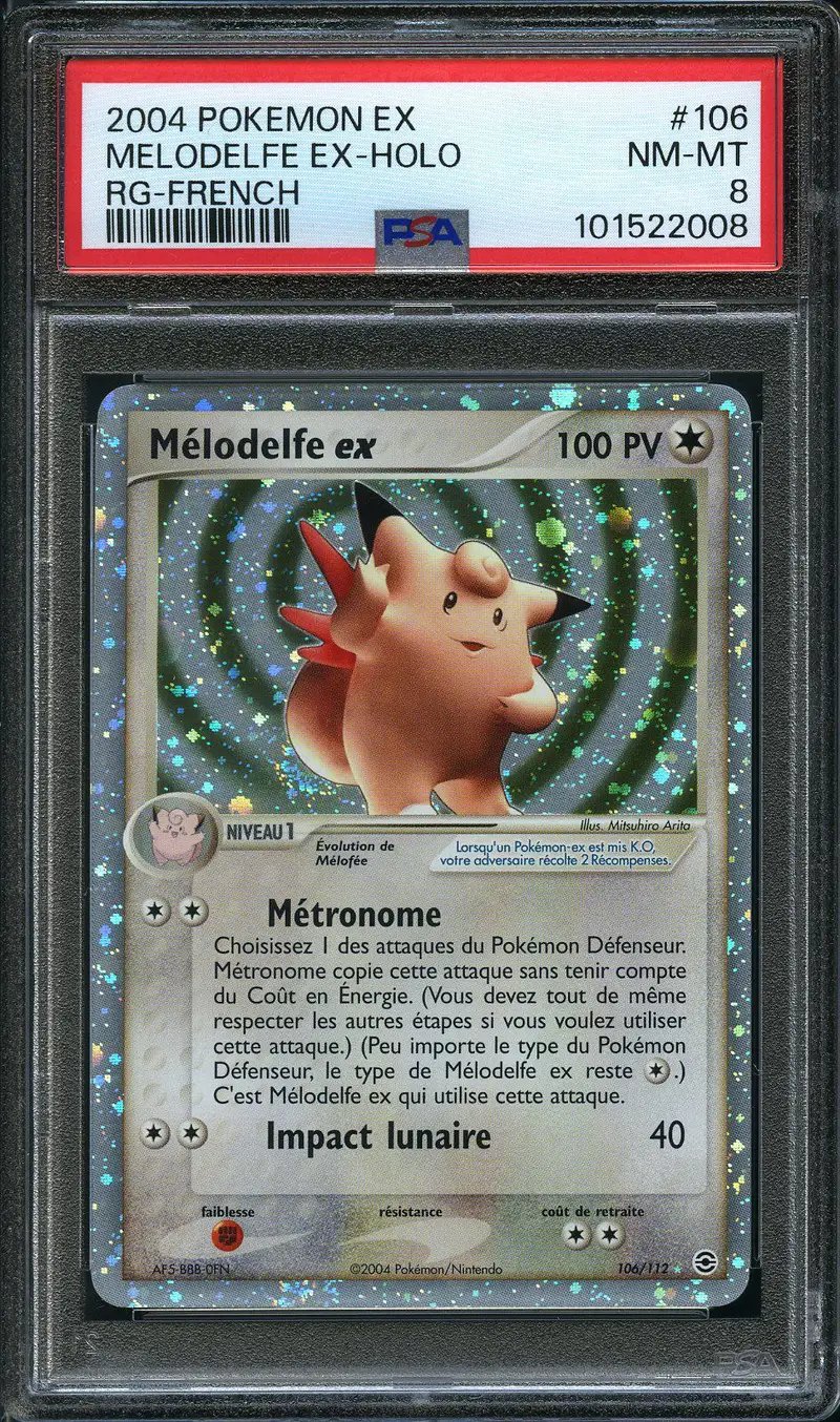 PSA 8 Mélodelfe Ex