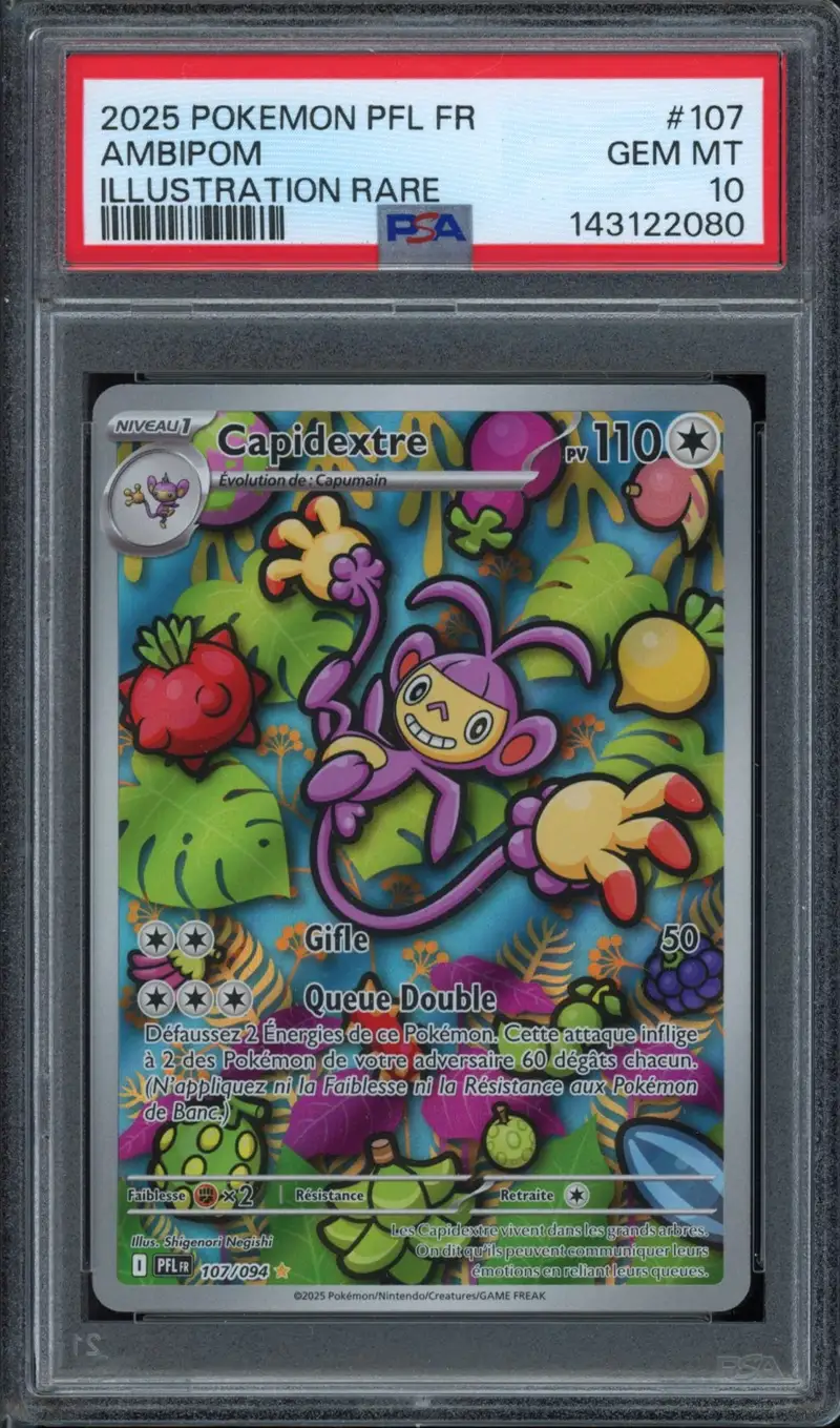 PSA 10 Capidextre