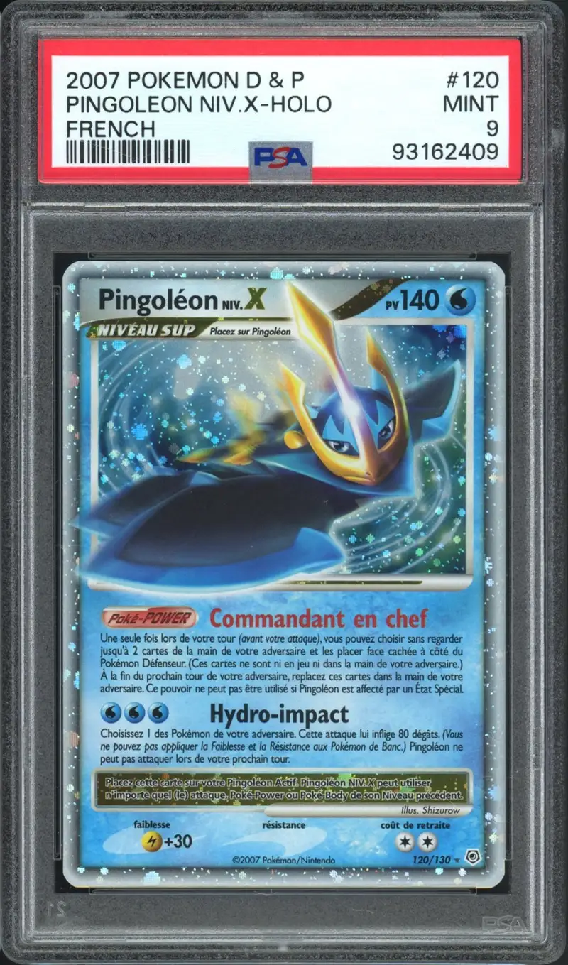 PSA 9 Pingoléon Niv. X