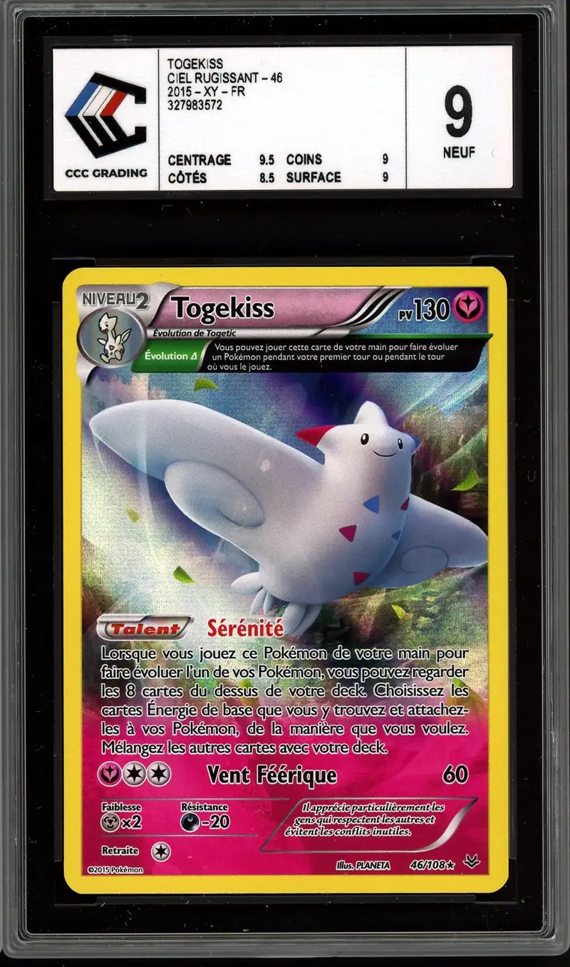togekiss pokemon card value PSA 9 Holo sui SWSH10 Pokemon Vmax Card Set -