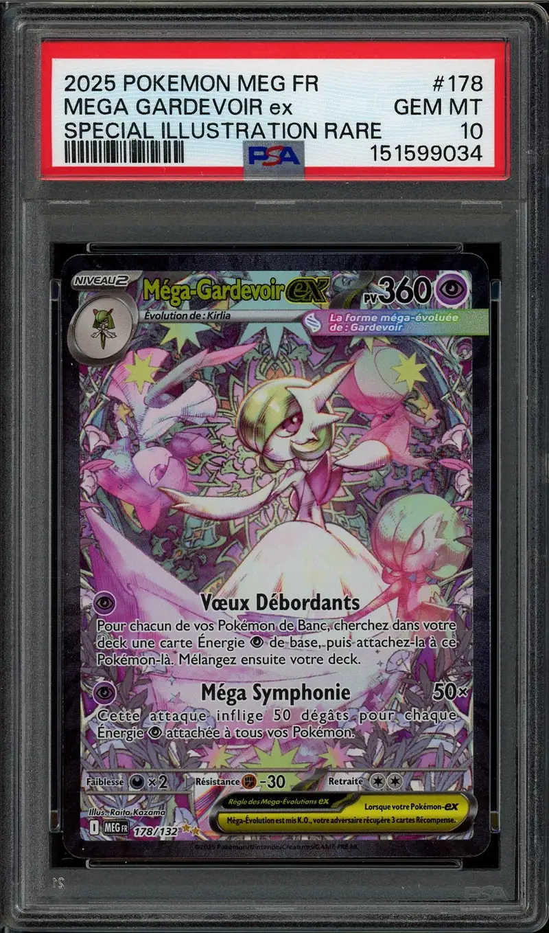 PSA 10 Méga-Gardevoir Ex