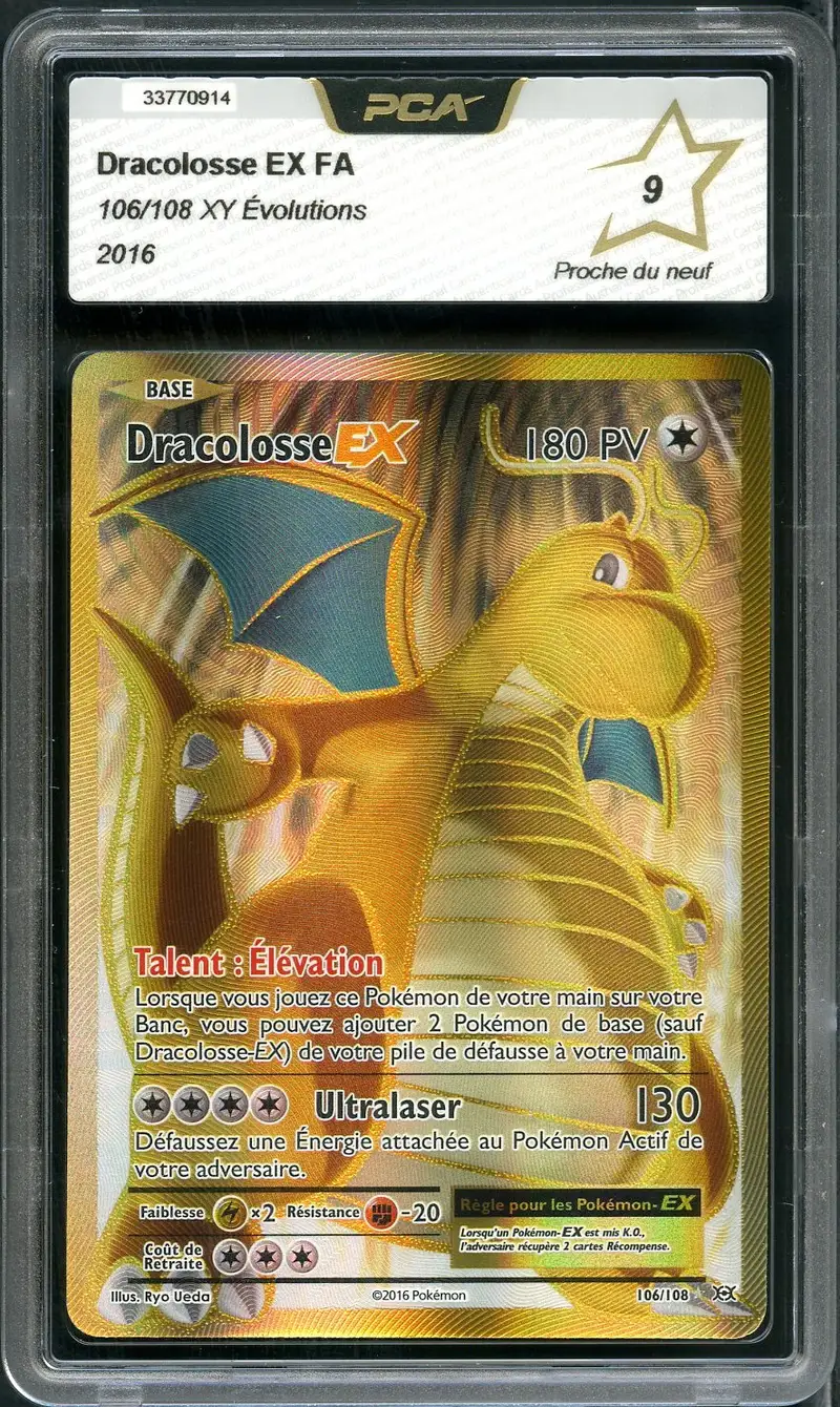 PCA 9 Dracolosse Ex Gold