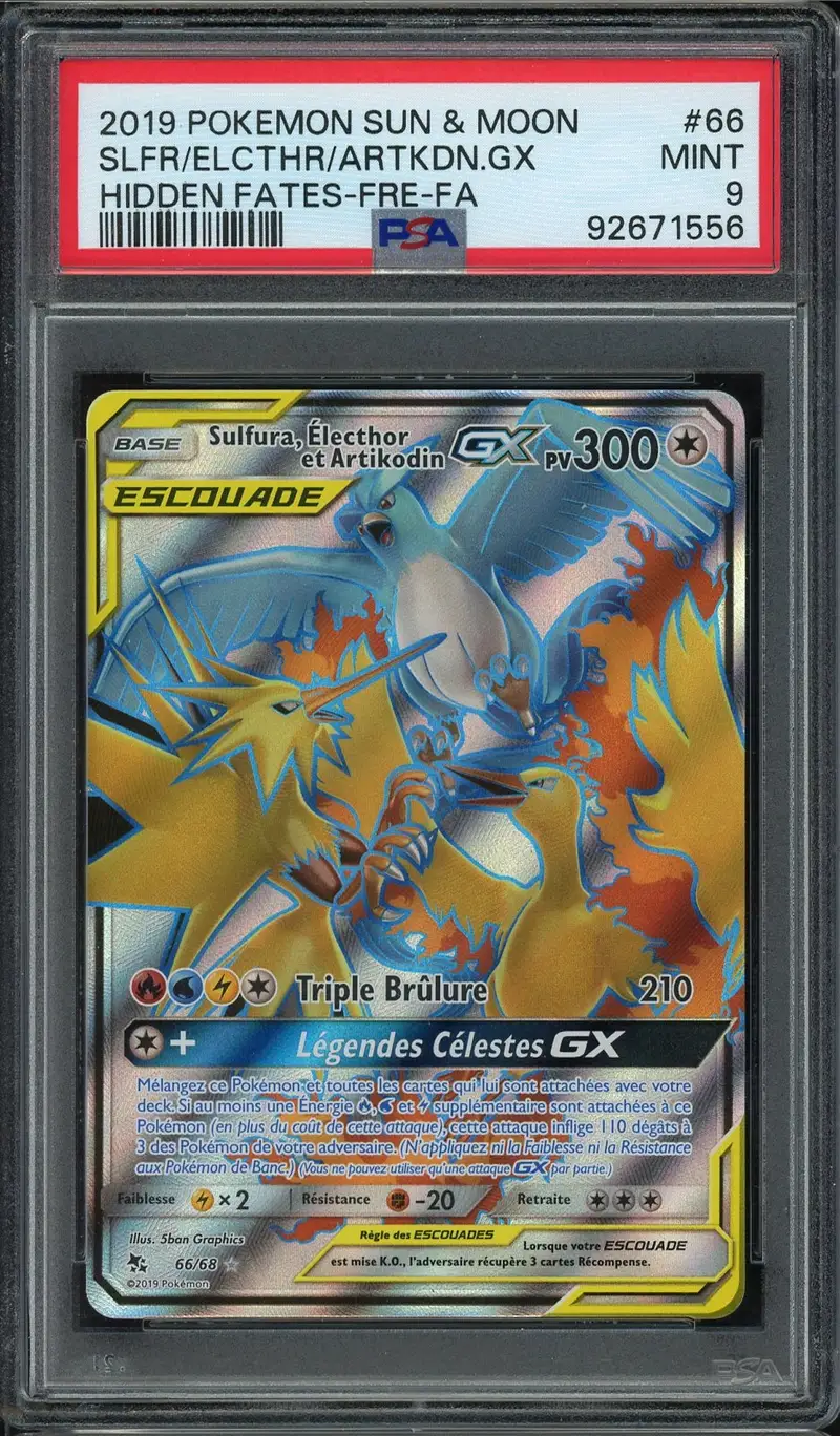 PSA 9 Sulfura, Électhor et Artikodin Gx