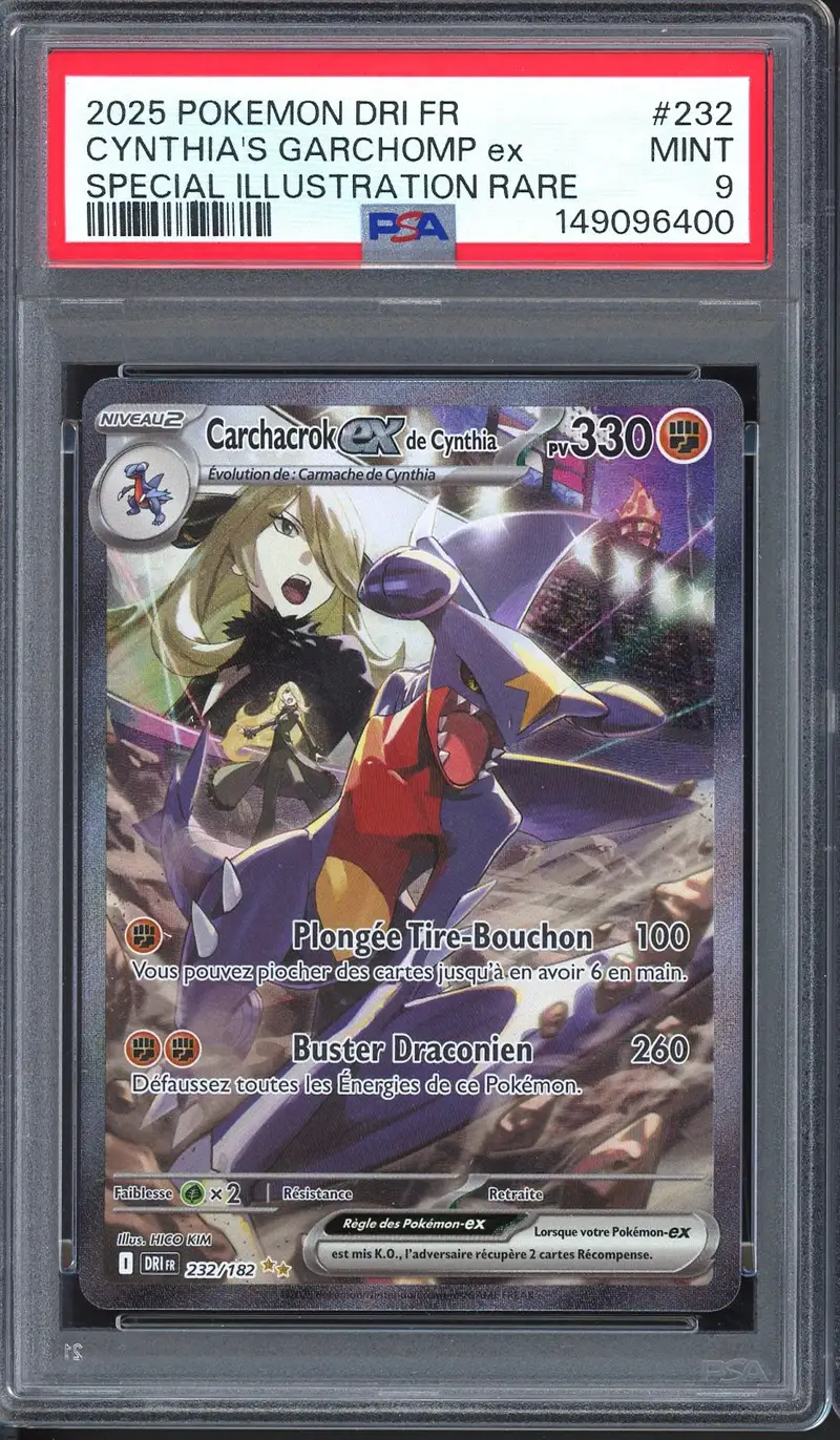 PSA 9 Carchacrok Ex de Cynthia