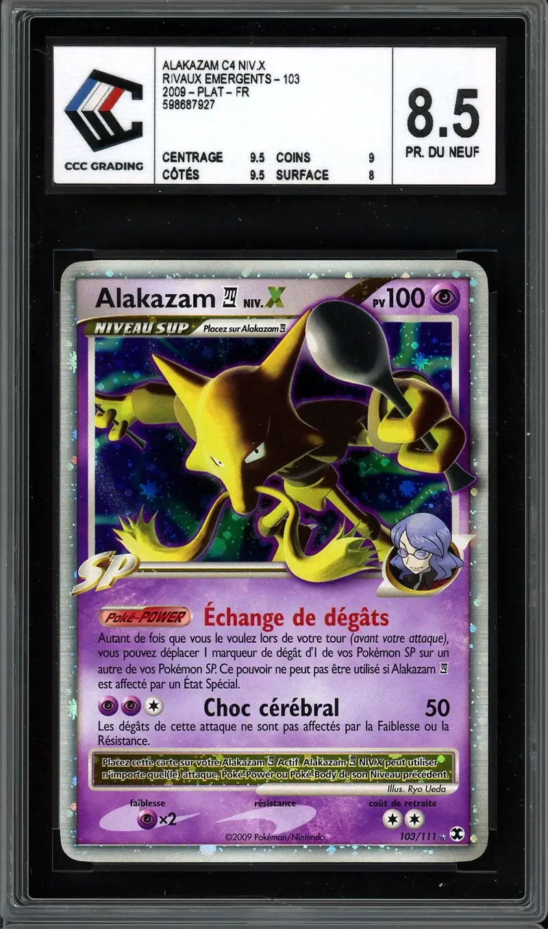 CCC 8.5 Alakazam 4 Niv. X Holo