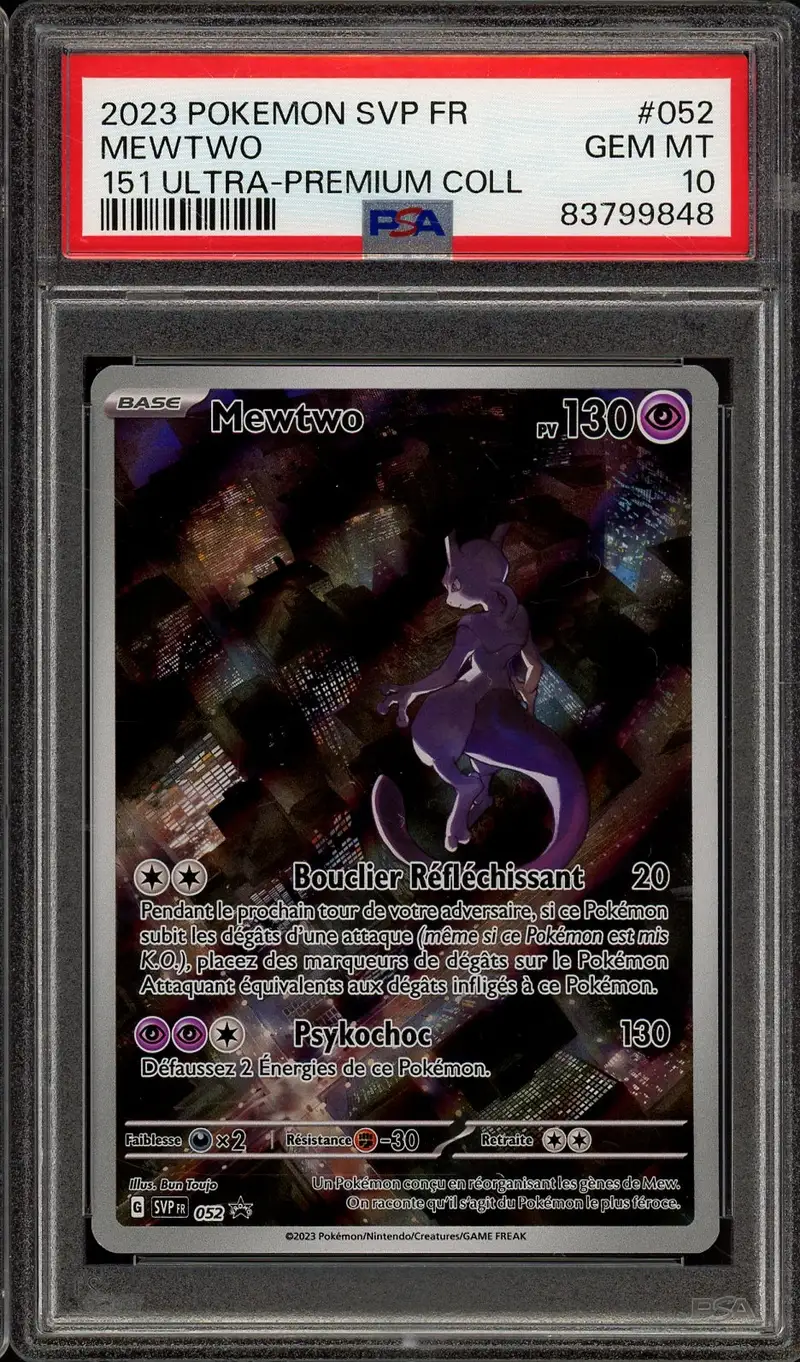 PSA 10 Mewtwo