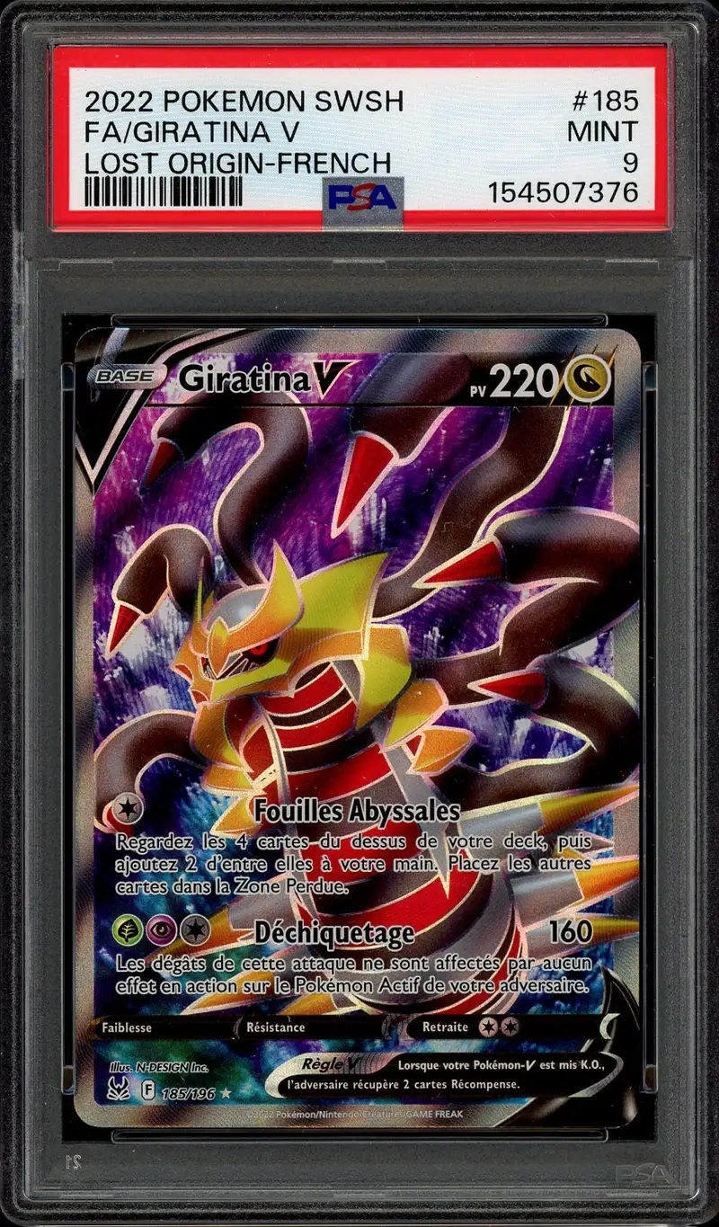 PSA 9 Giratina V