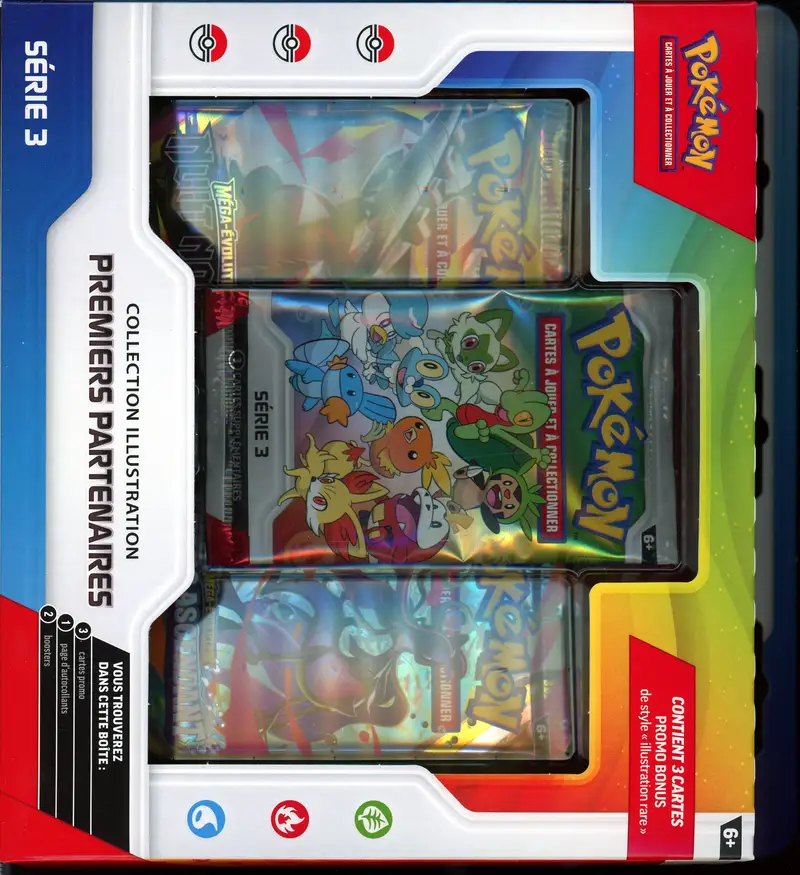 Coffret Collection Illustration Premiers Partenaires Série 3