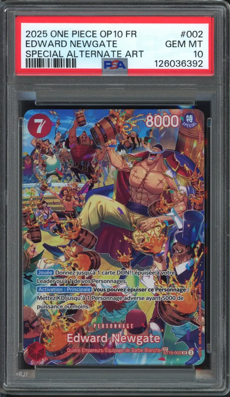 PSA 10 Edward Newgate