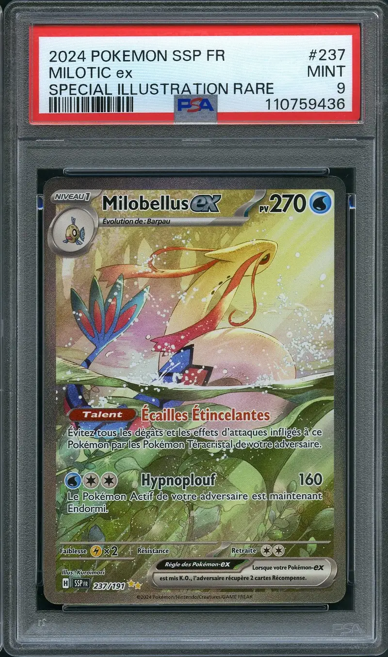 PSA 9 Milobellus Ex