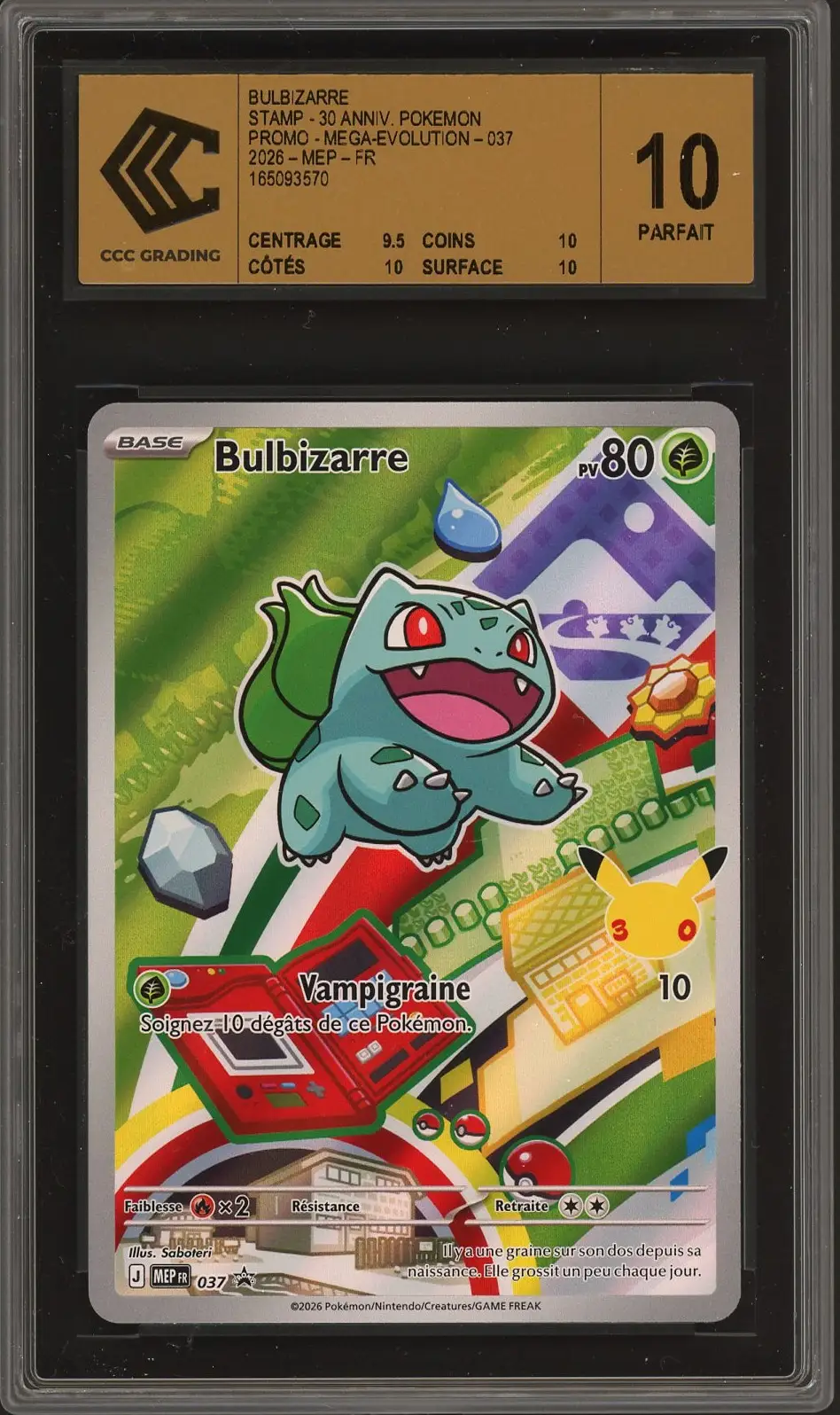 CCC 10 Bulbizarre