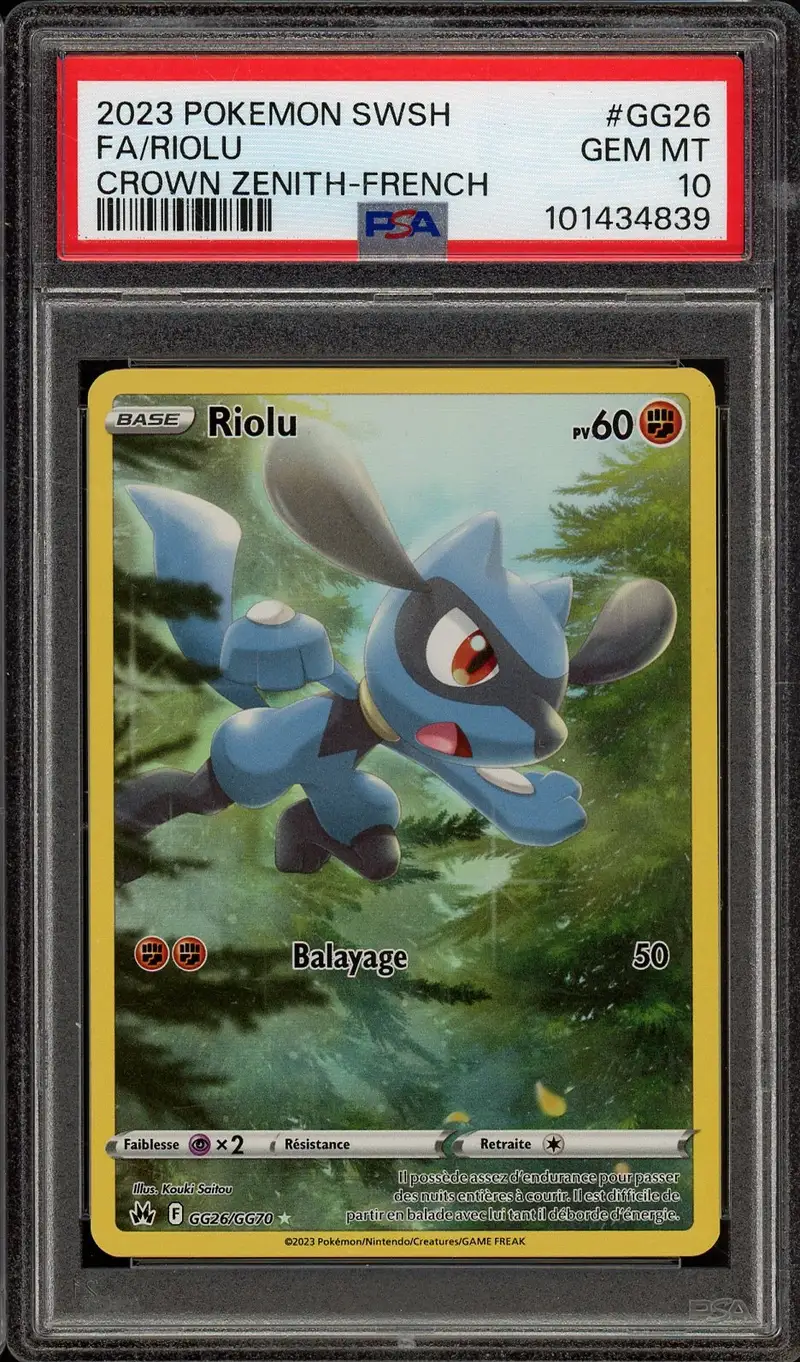 PSA 10 Riolu