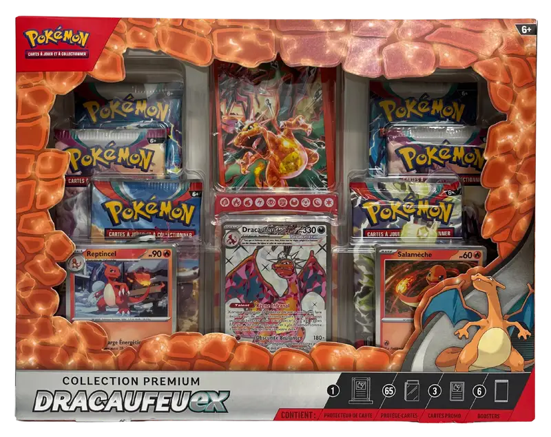 Coffret Collection Premium Dracaufeu Ex