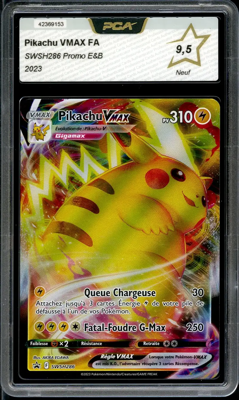 PCA 9.5 Pikachu VMax