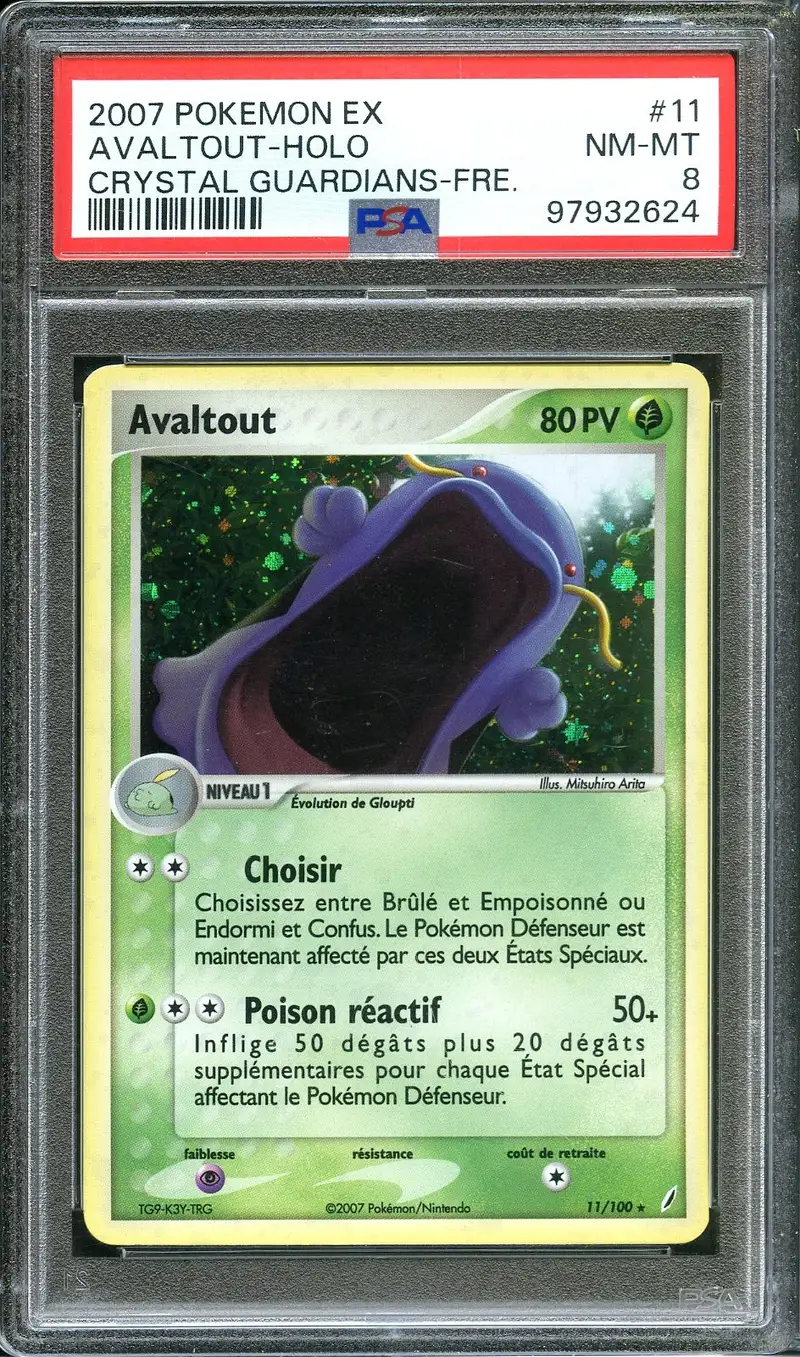 PSA 8 Avaltout Holo