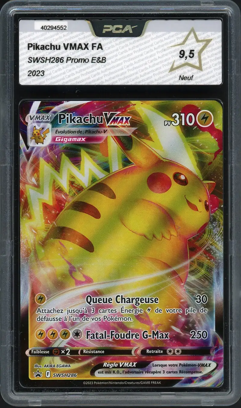 PCA 9.5 Pikachu VMax