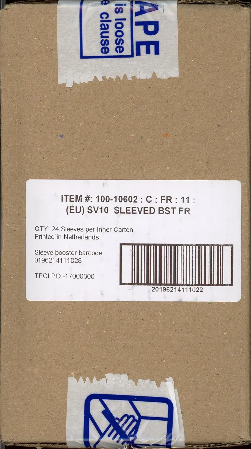 Case Booster Blister EV10 Rivalités Destinées
