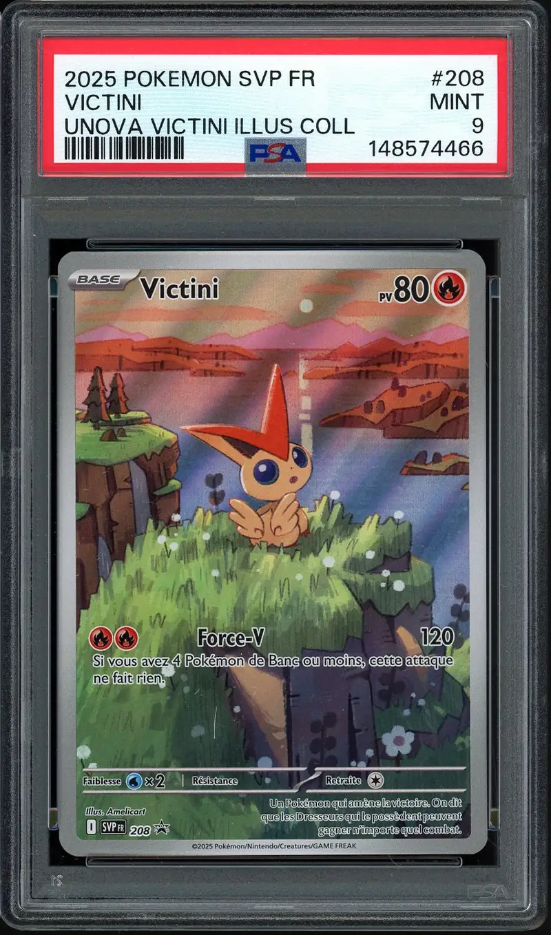 PSA 9 Victini