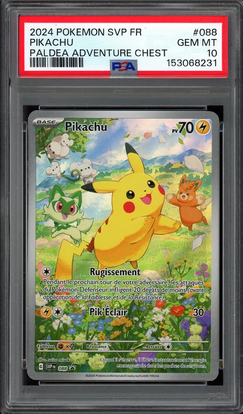 PSA 10 Pikachu V