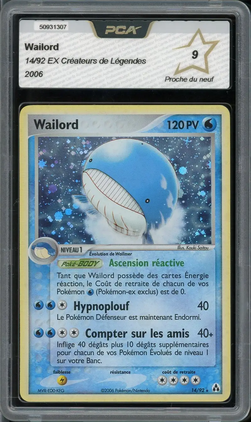 PCA 9 Wailord Holo