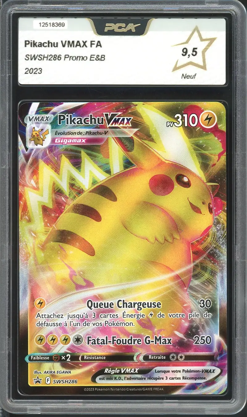 PCA 9.5 Pikachu VMax