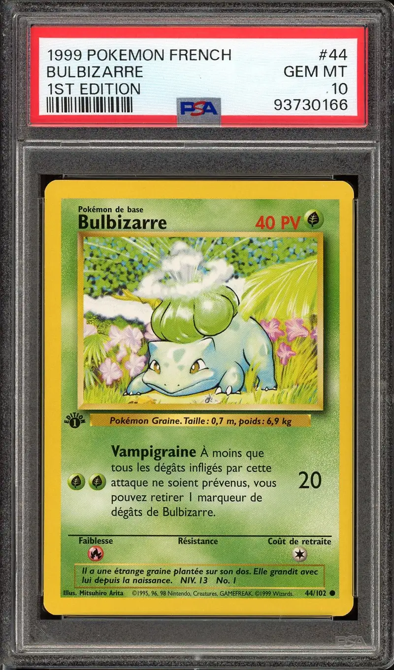 PSA 10 Bulbizarre