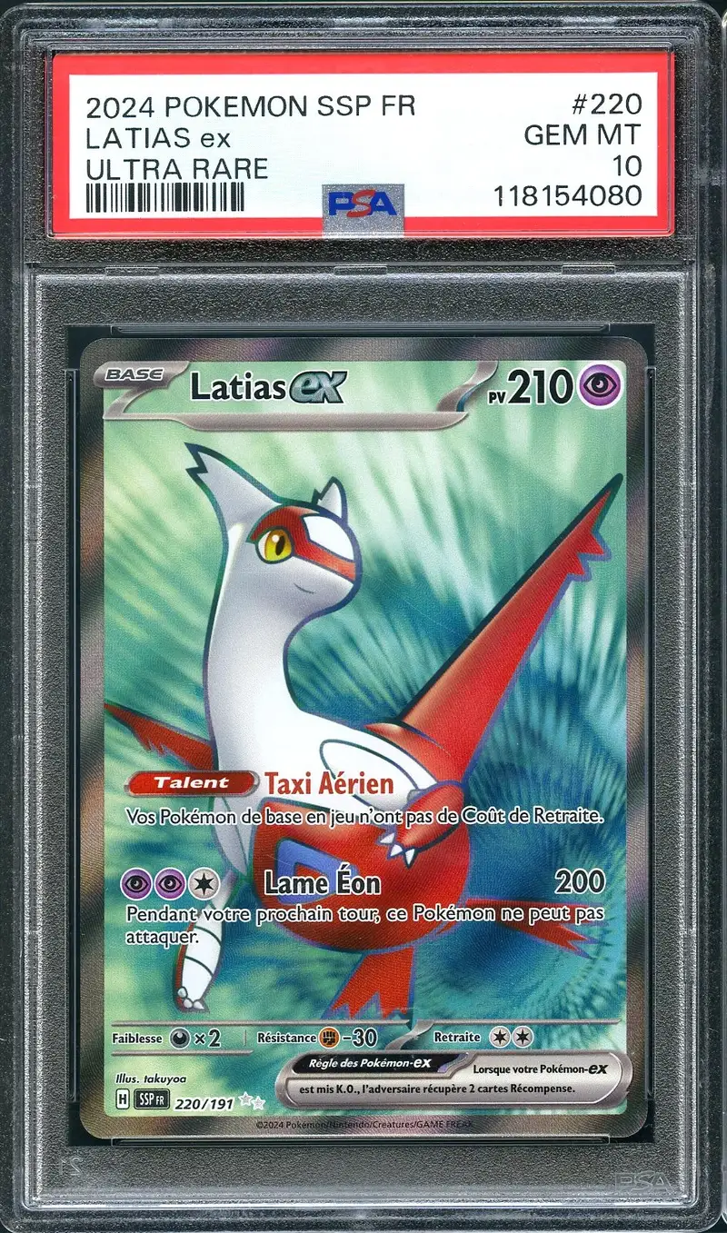 PSA 10 Latias Ex