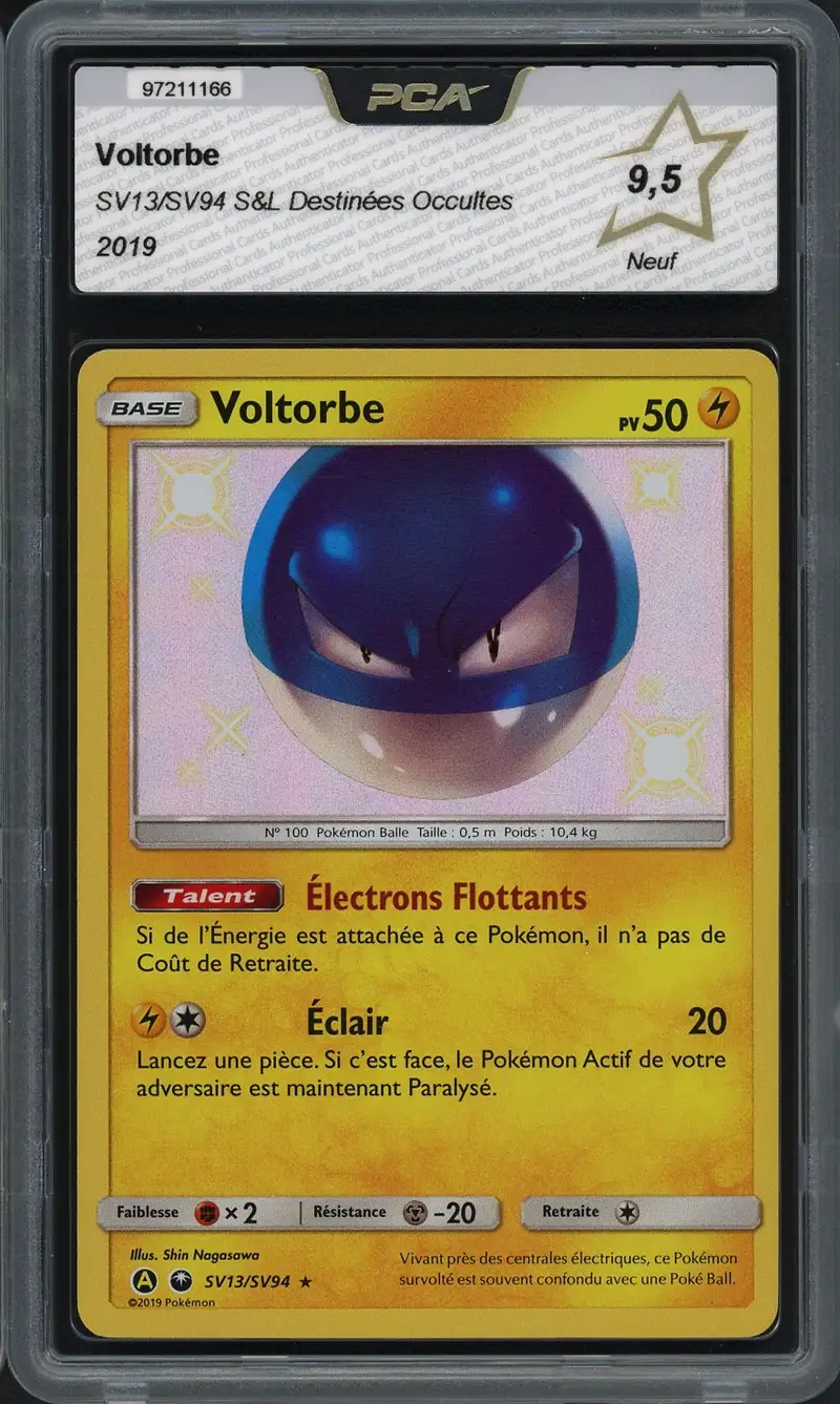 PCA 9.5 Voltorbe Holo Shiny