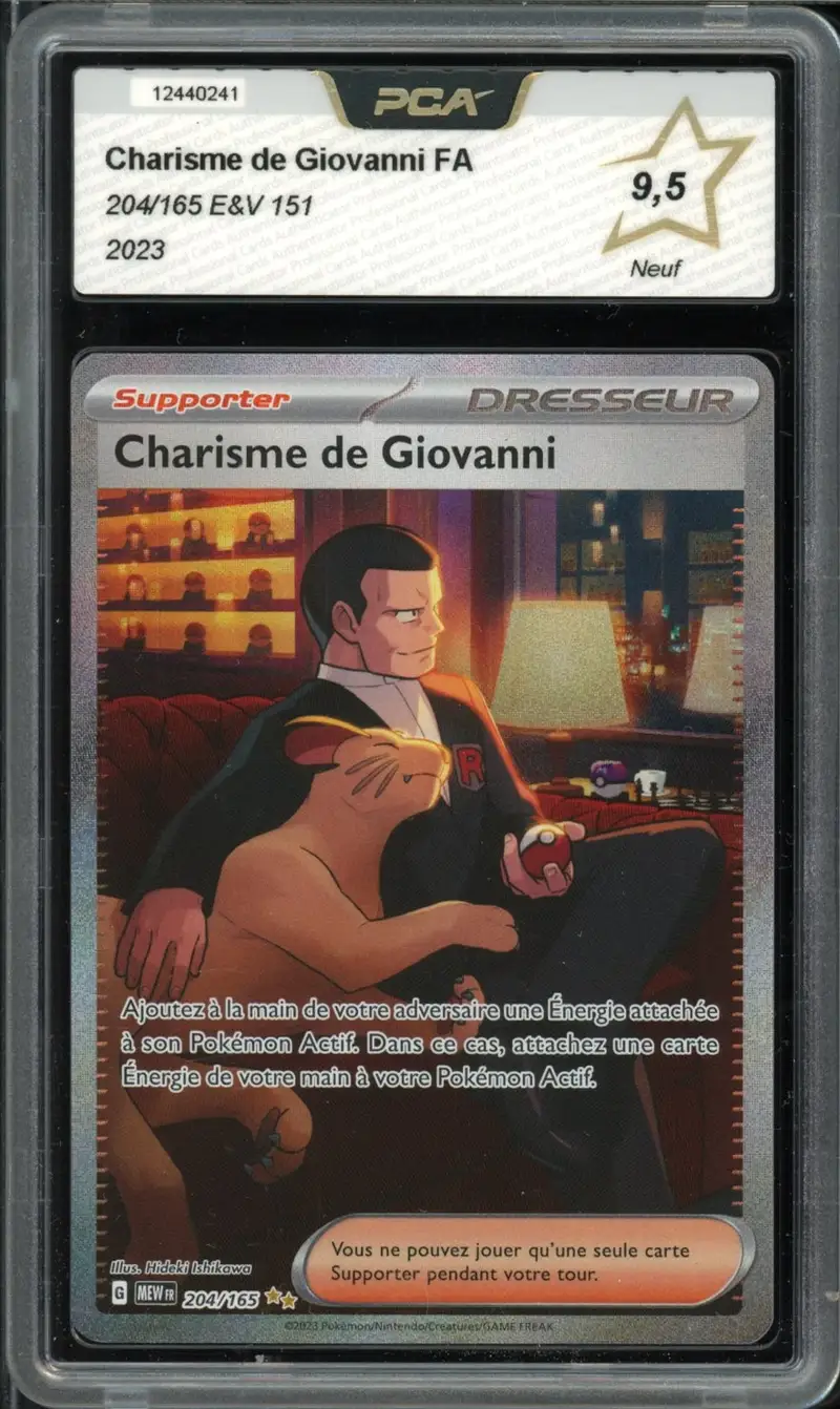 PCA 9.5 Charisme de Giovanni