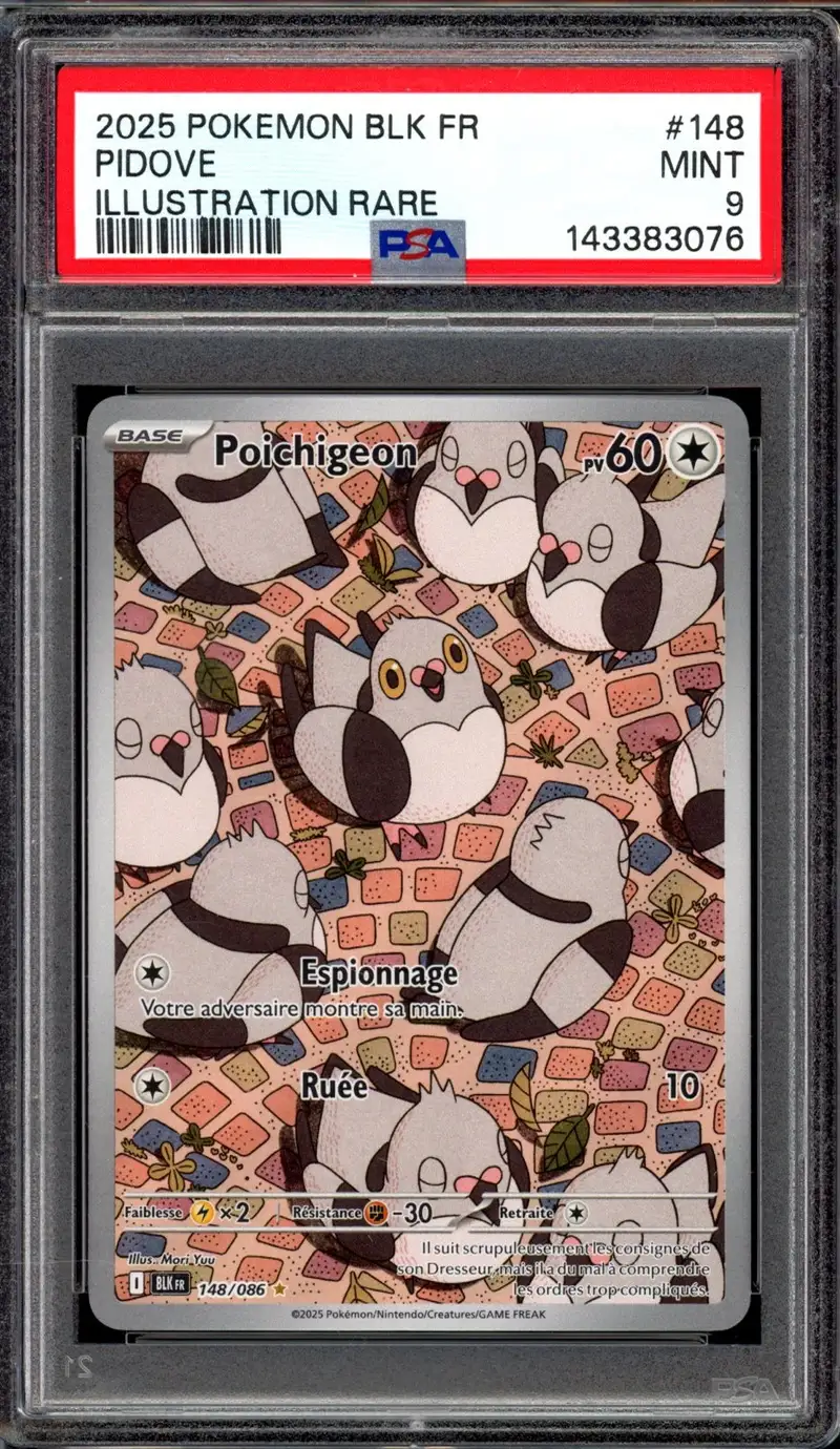PSA 9 Poichigeon