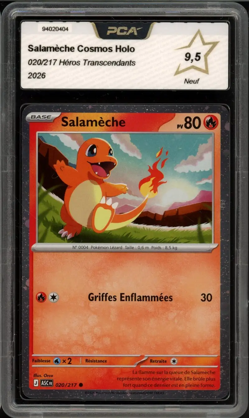 PCA 9.5 Salamèche Holo Cosmo
