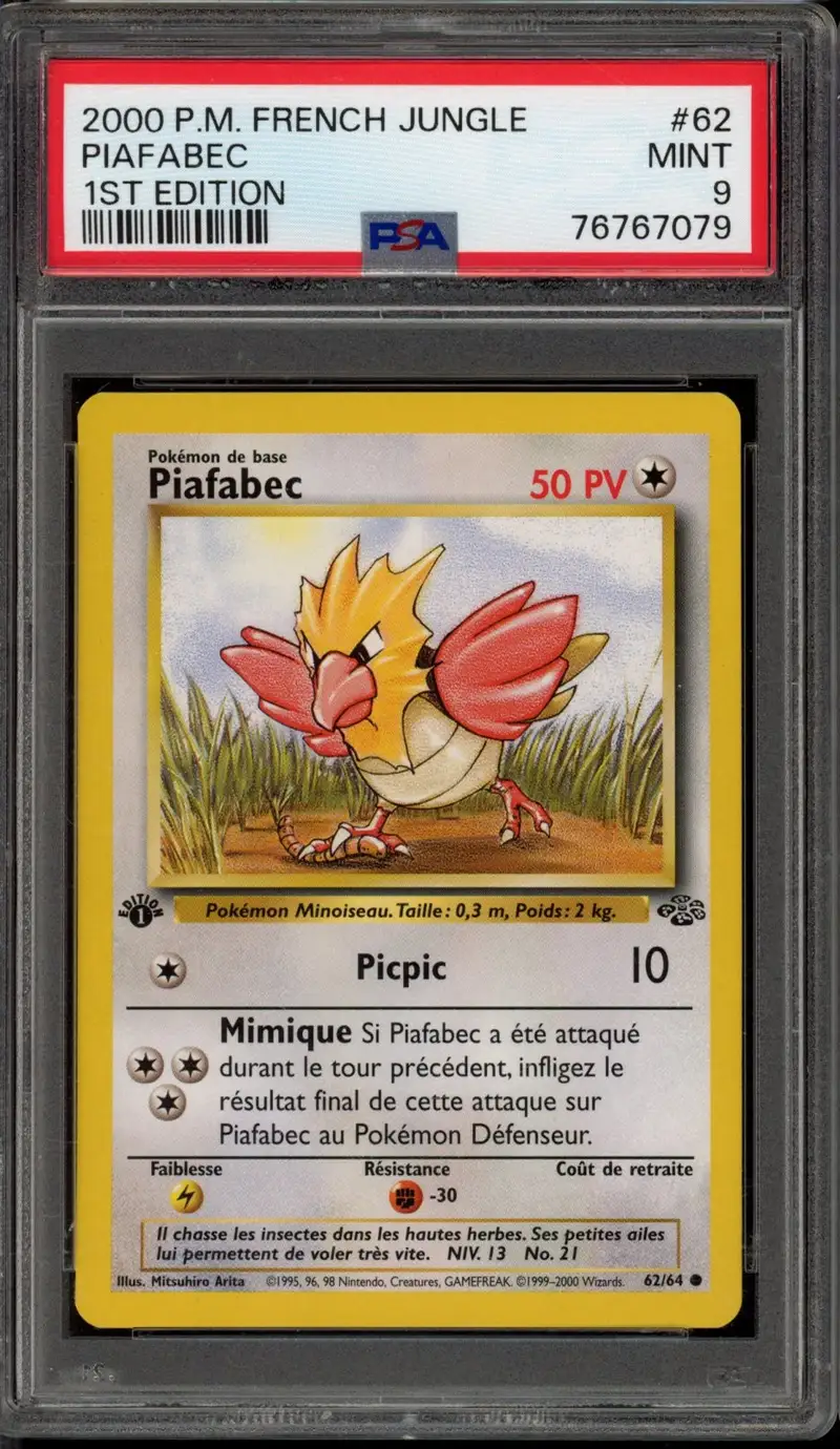 PSA 9 Piafabec
