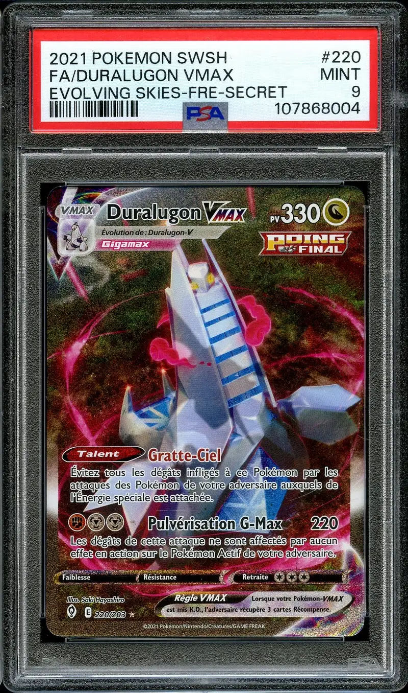PSA 9 Duralugon VMax