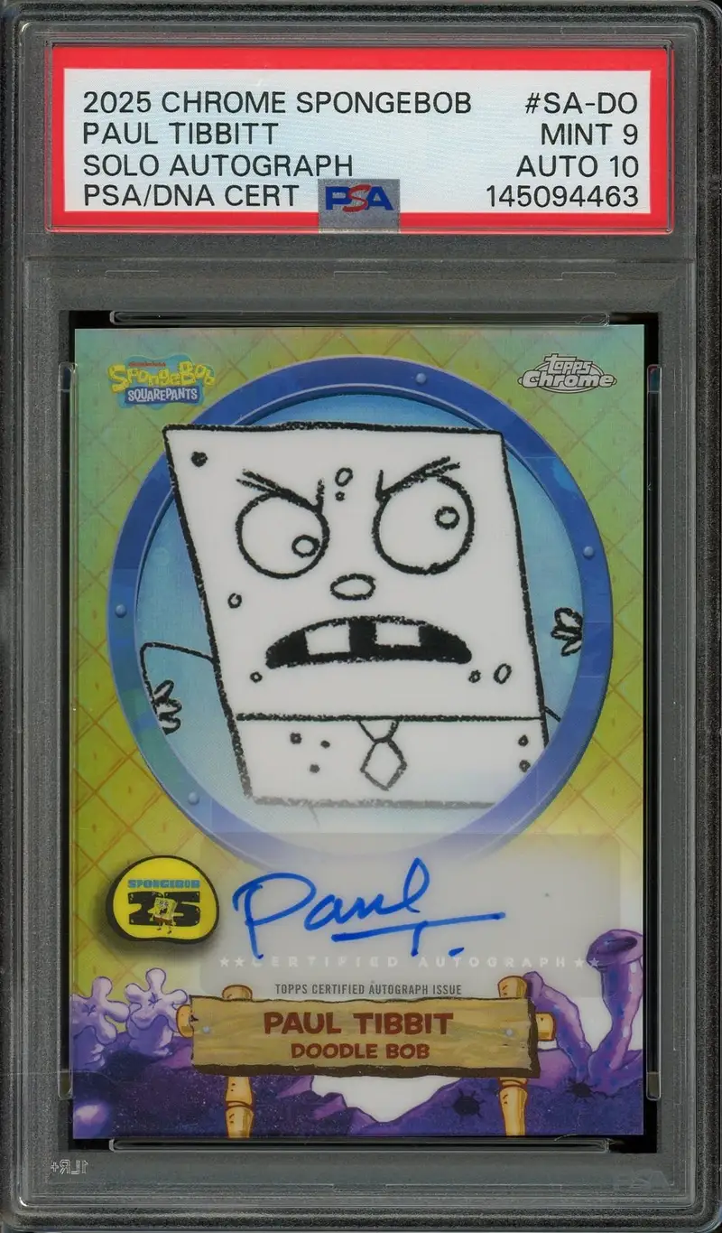 PSA 9 Doodle Bob