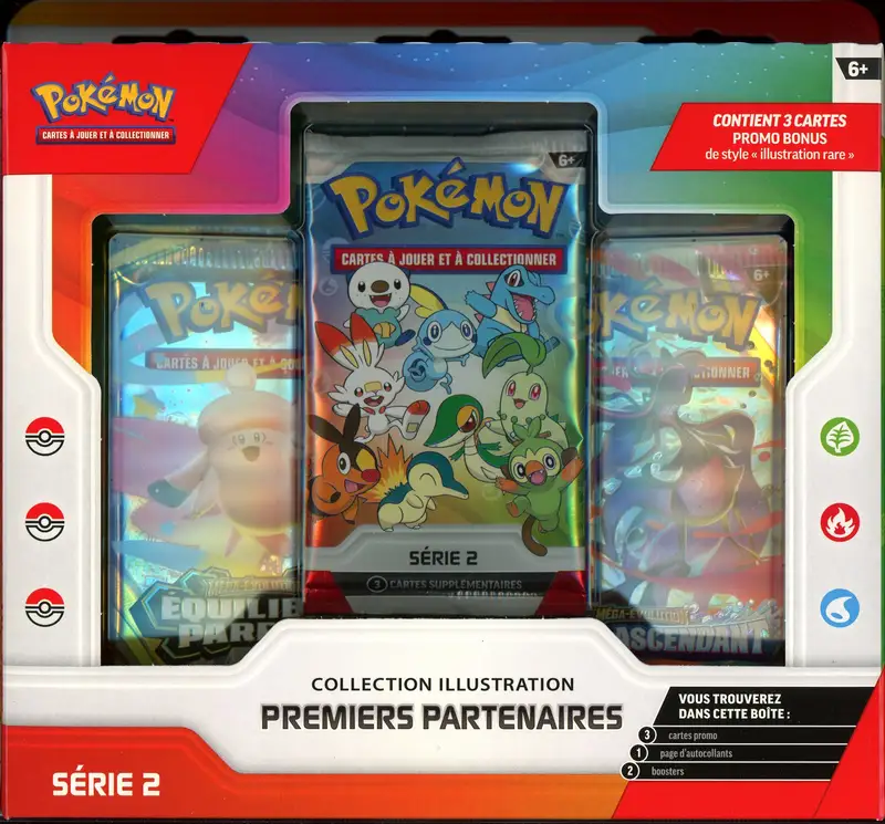 Coffret Collection Illustration Premiers Partenaires Série 2