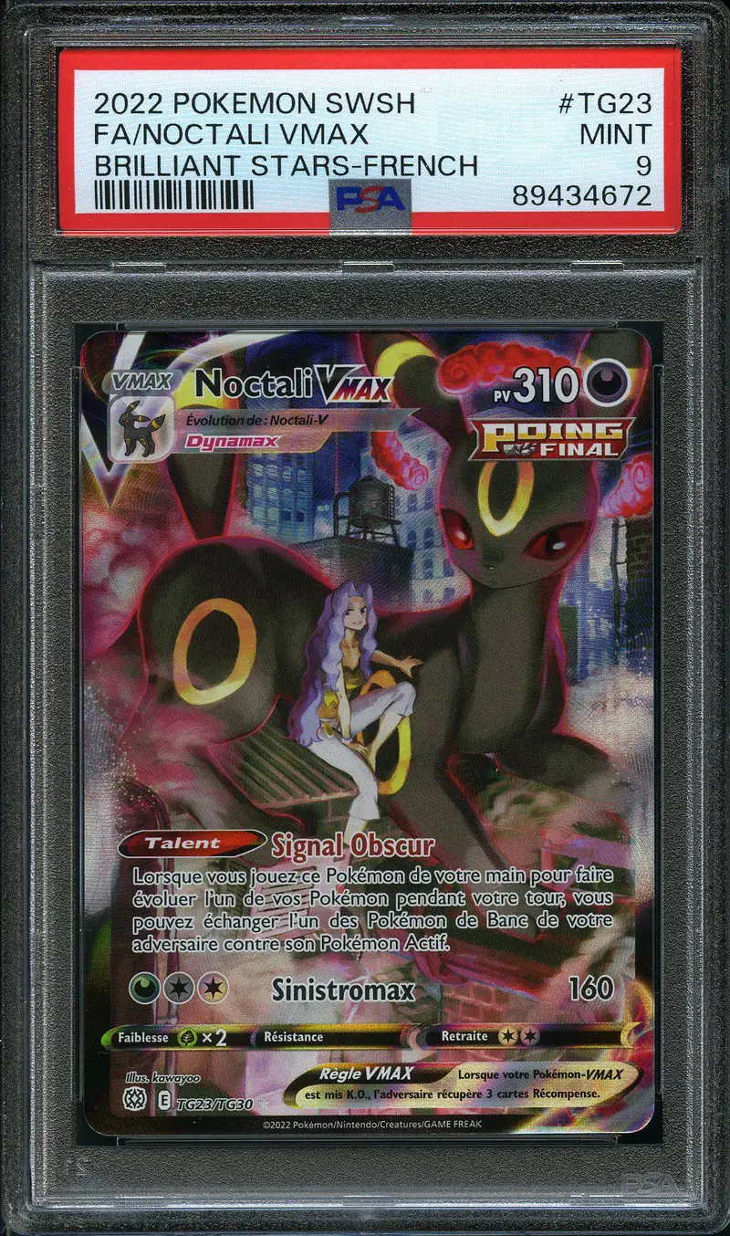 PSA 9 Noctali VMax