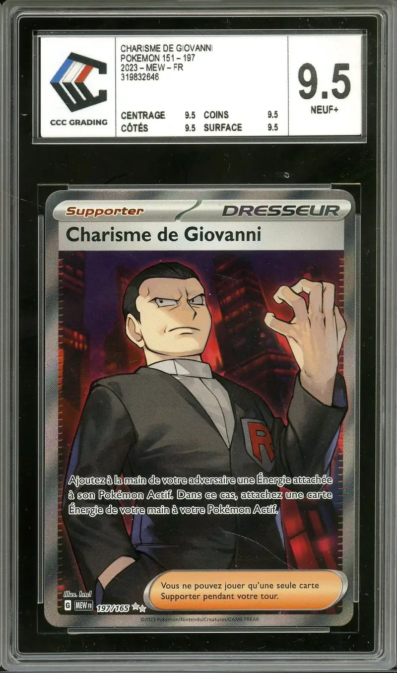 CCC 9.5 Charisme de Giovanni