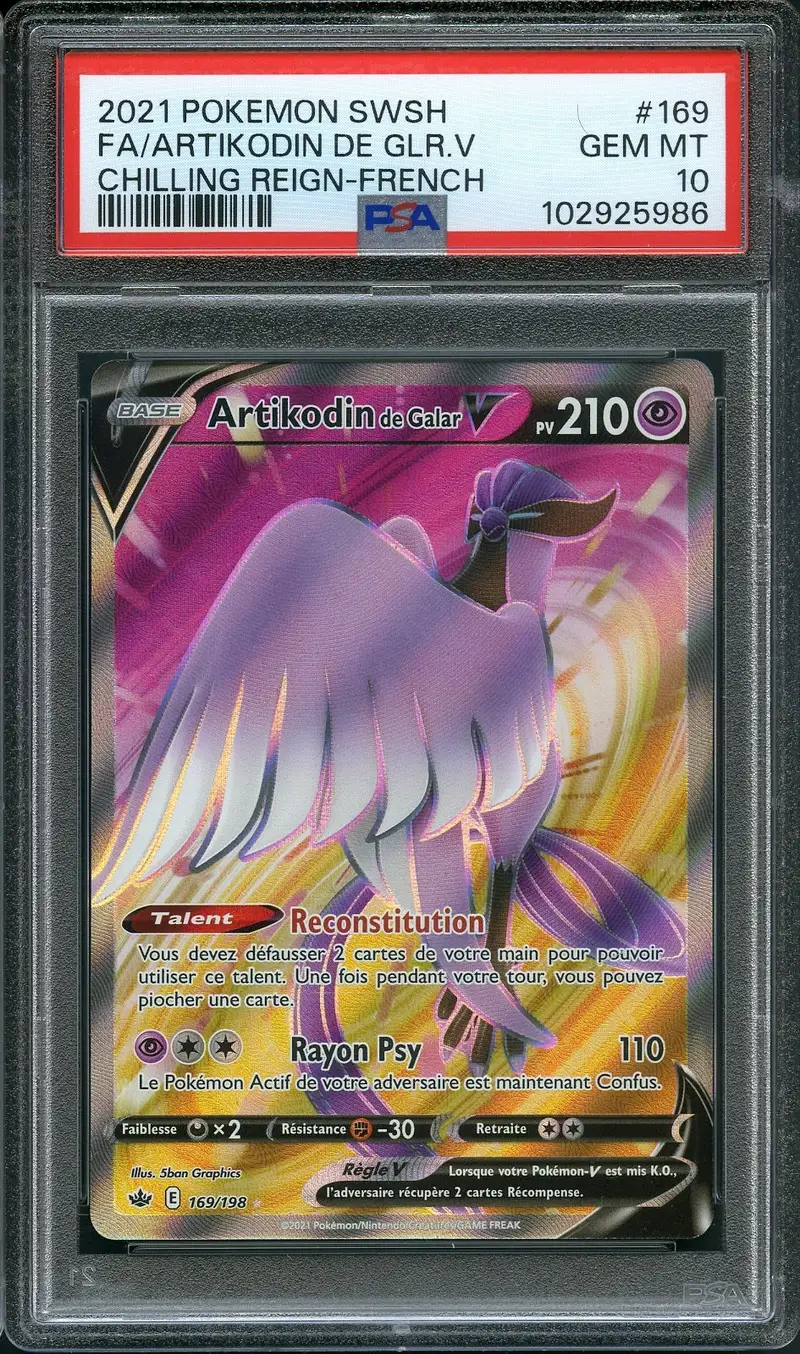 PSA 10 Artikodin de Galar V