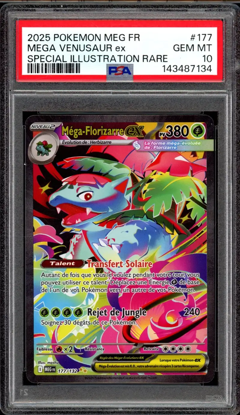 PSA 10 Méga-Florizarre Ex