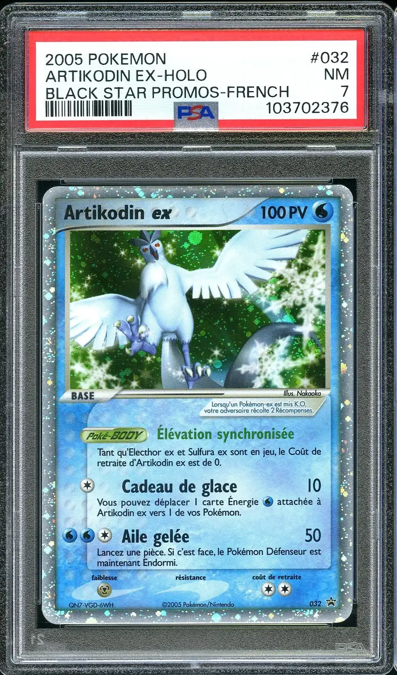 PSA 7 Artikodin Ex