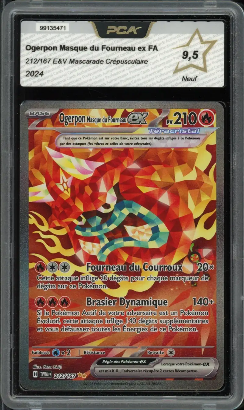 PCA 9.5 Ogerpon Masque du Fourneau Ex