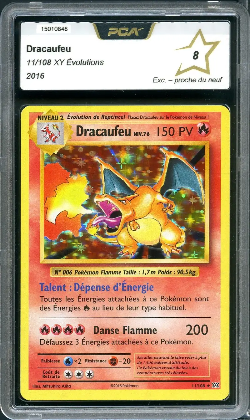 PCA 8 Dracaufeu Holo