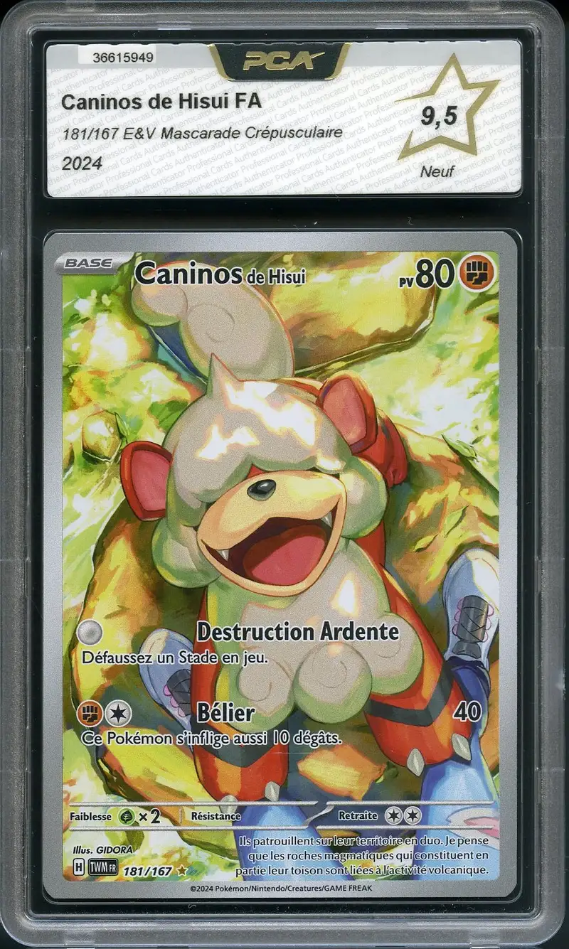 PCA 9.5 Caninos de Hisui