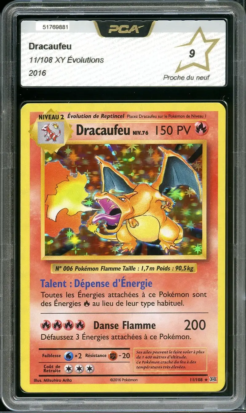 PCA 9 Dracaufeu Holo