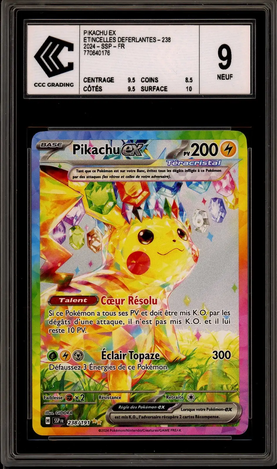 CCC 9 Pikachu Ex