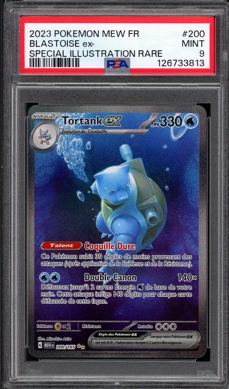 PSA 9 Tortank Ex