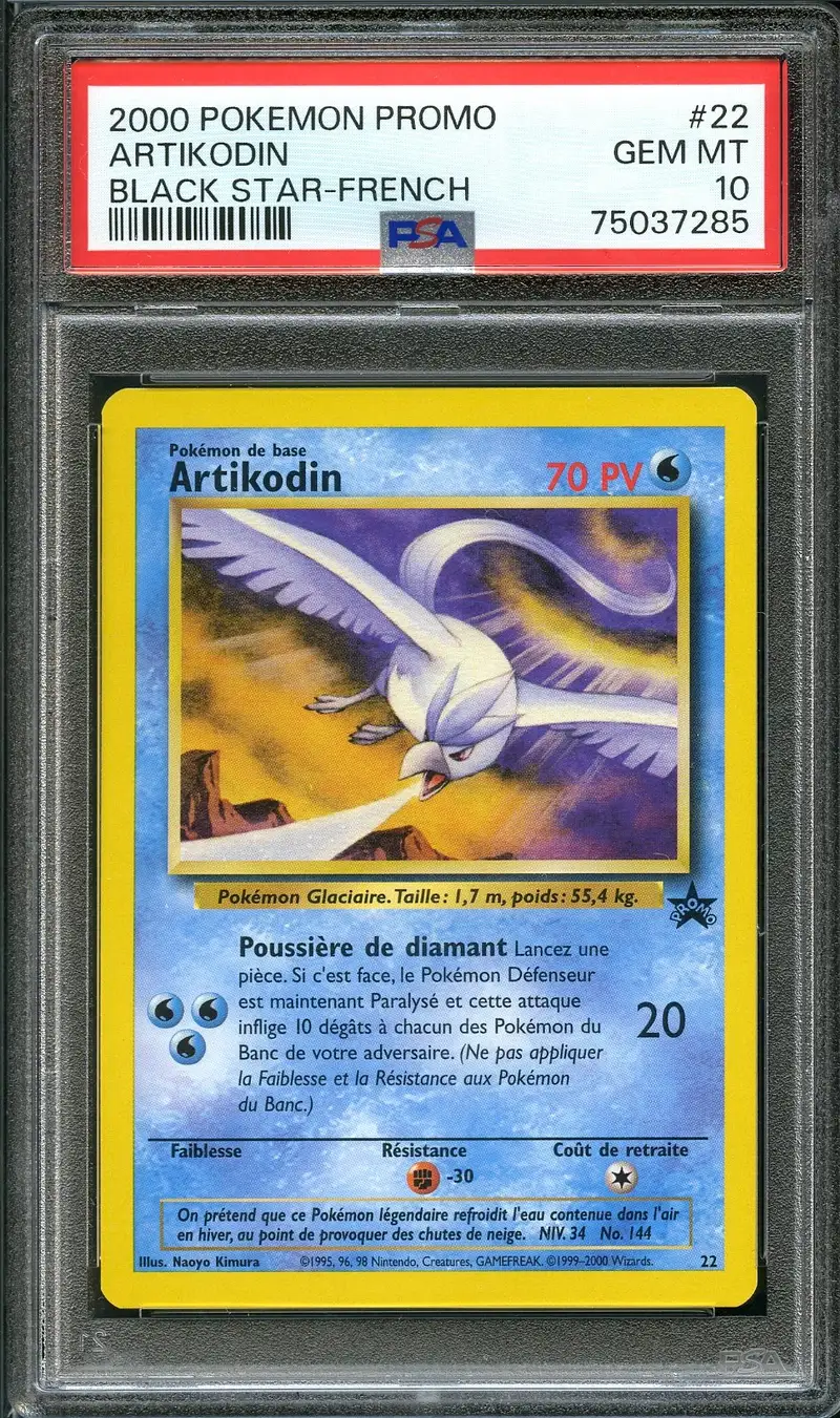 PSA 10 Artikodin